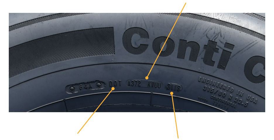 How to Read Your Tire's DOT Code | Continental Truck Tires