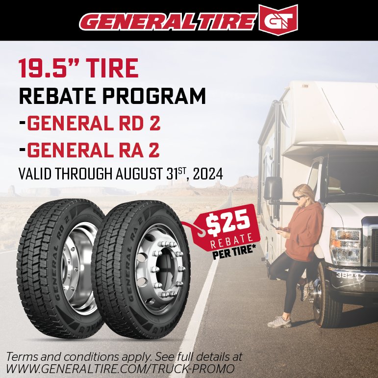 General RA 2 + RD 2 Rebate Promo