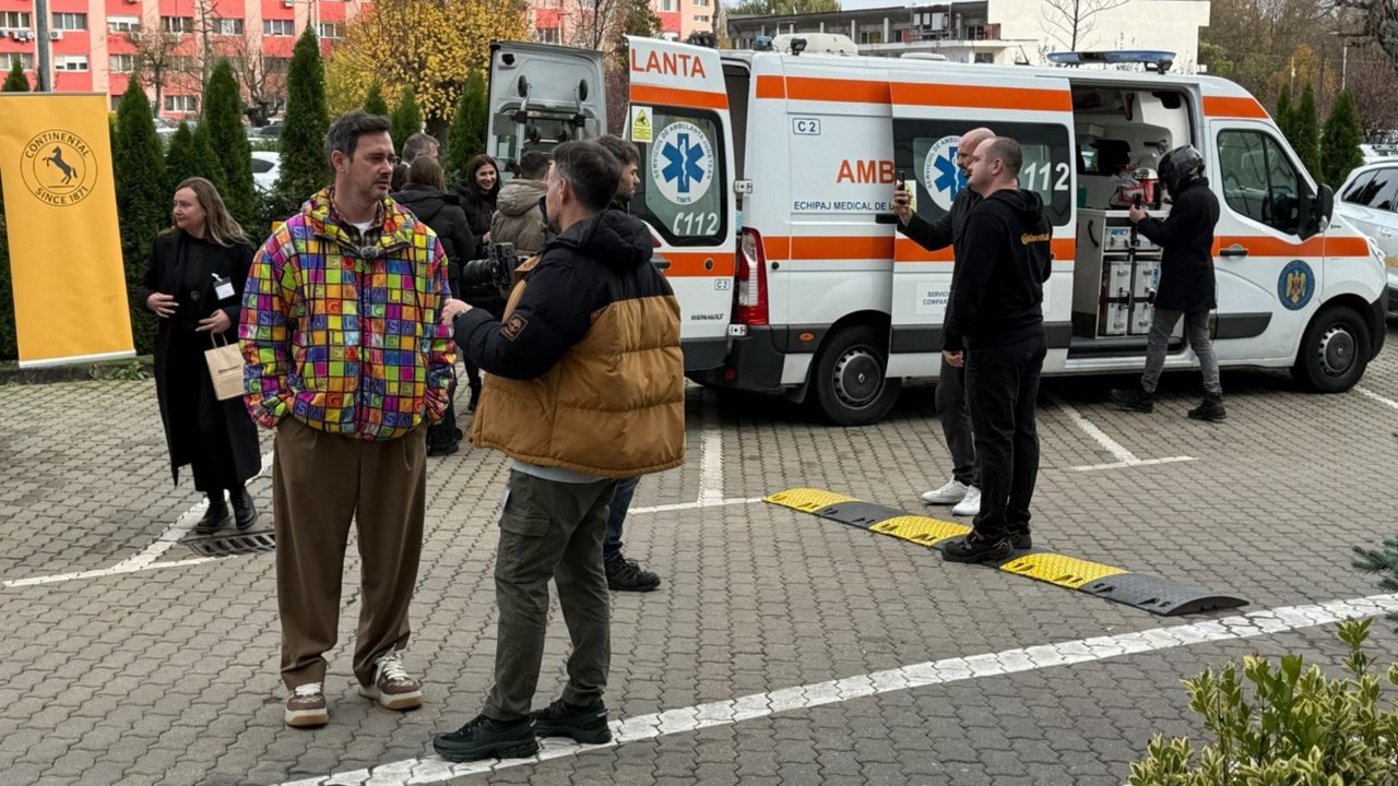 Continental sprijină Serviciul de Ambulanță Județean Timișoara 