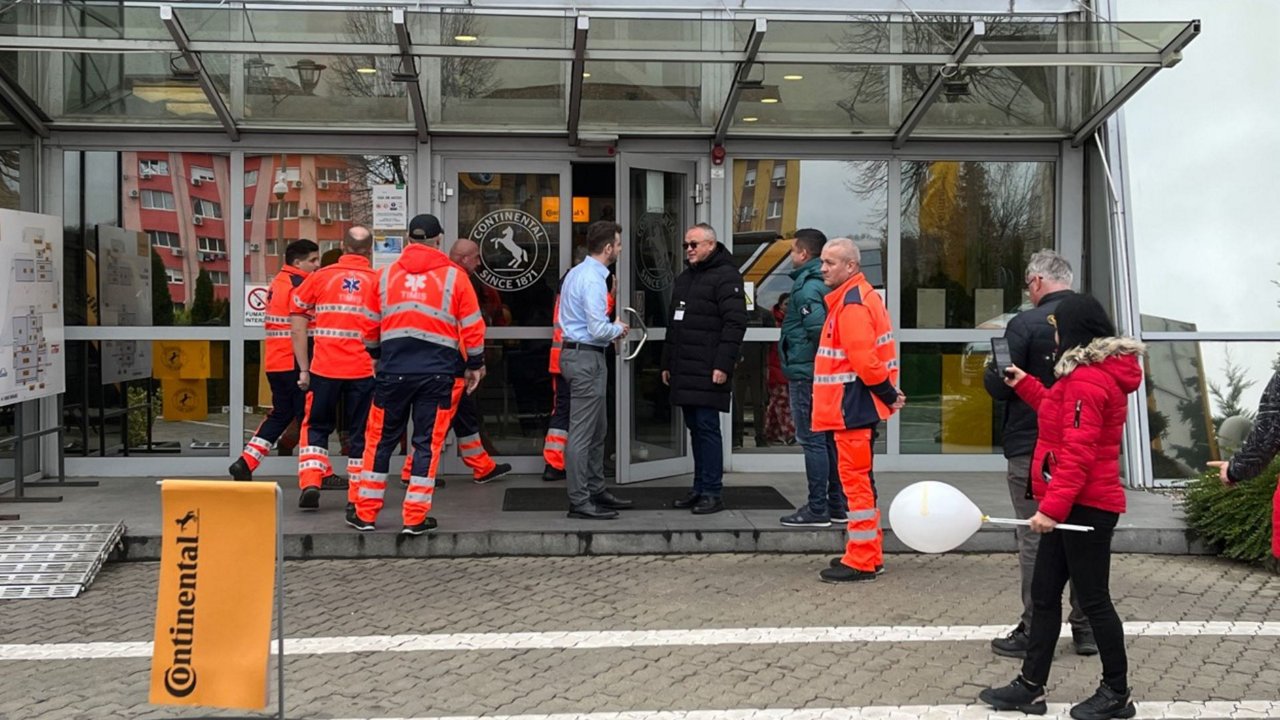 Continental sprijină Serviciul de Ambulanță Județean Timișoara 