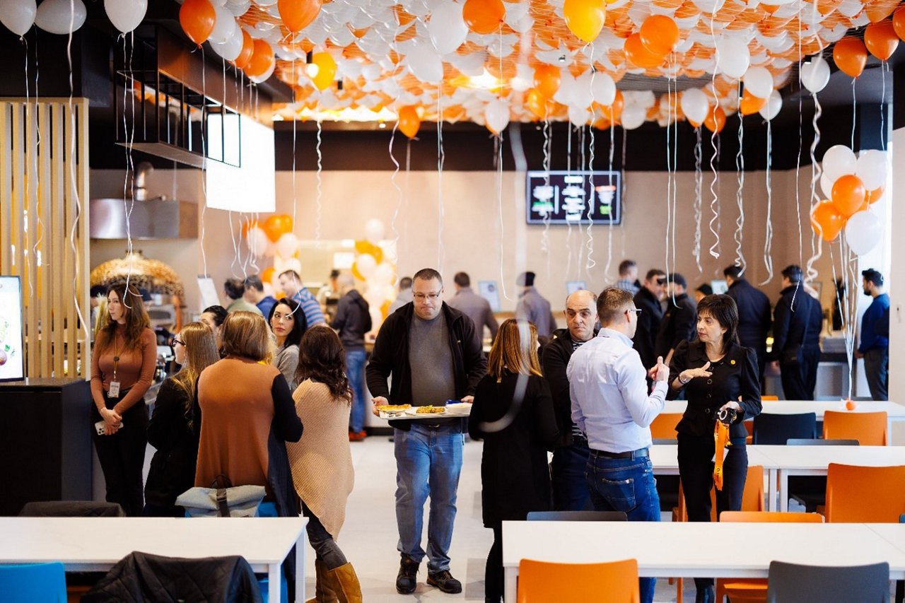 Cantina modernizată Continental Anvelope Timișoara