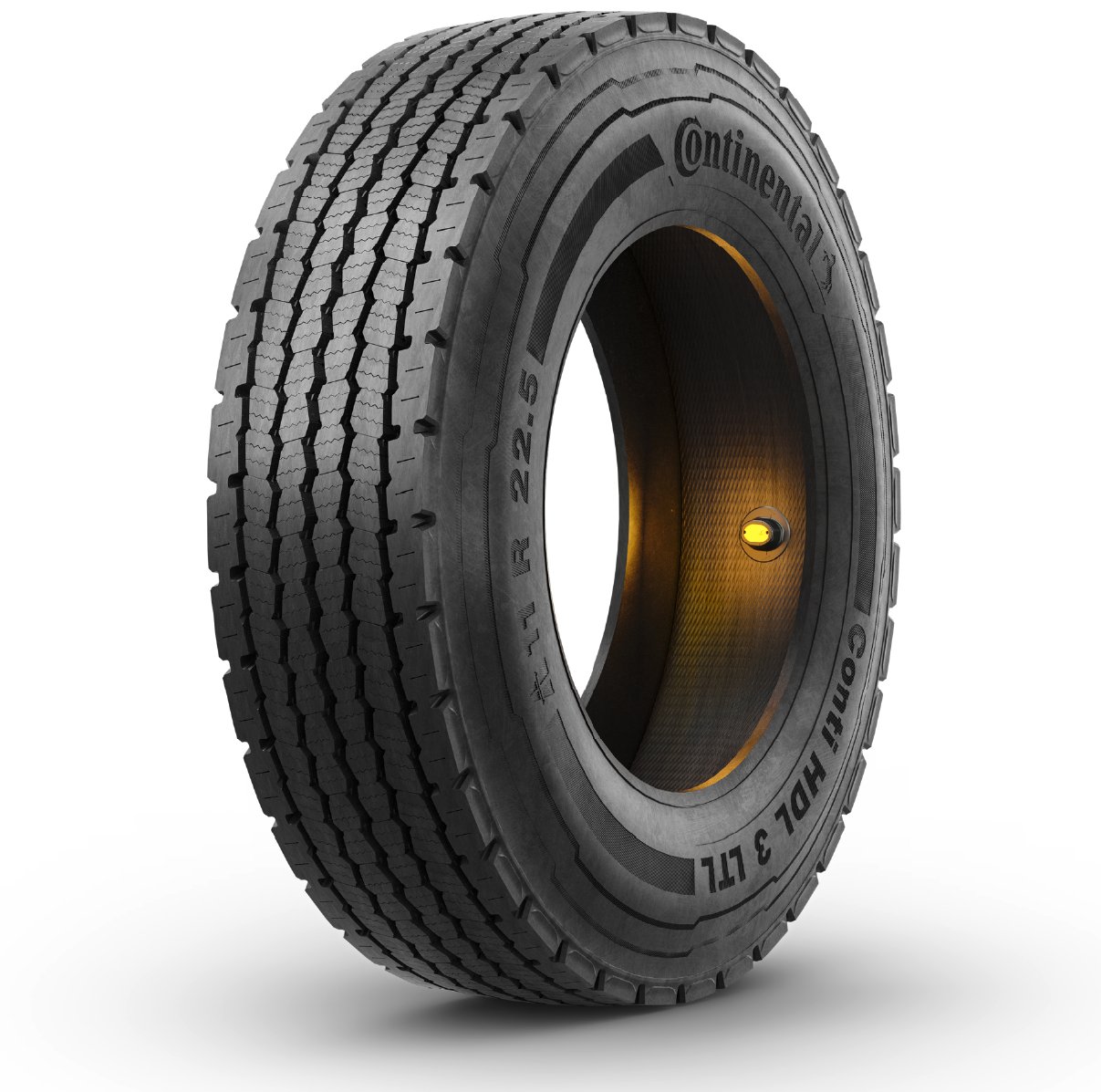 Conti HDL 3 LTL Tire with attached Gen 2 sensor