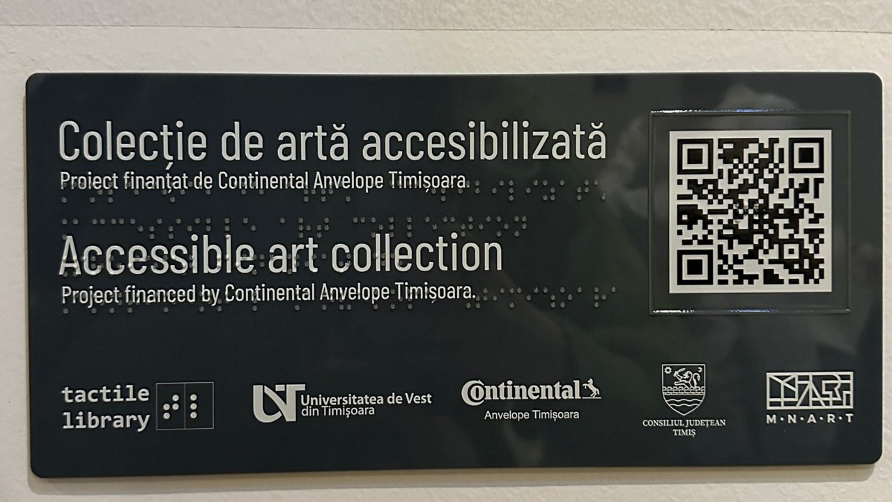 Continental sprijină Tactile Library