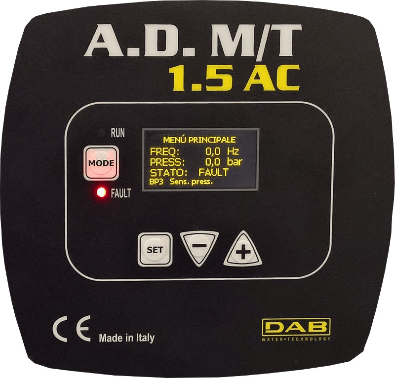 ADAC errore sensore pressione