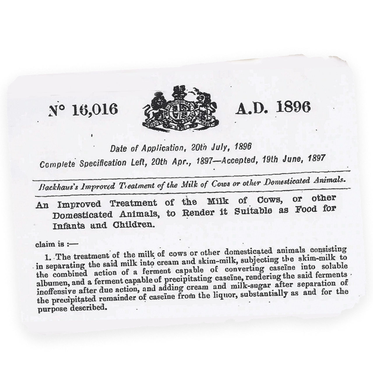 A long heritage of Life-Transforming nutrition