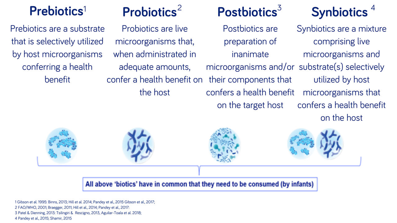 Nutricia the consensus definition on 'Postbiotics', the newest