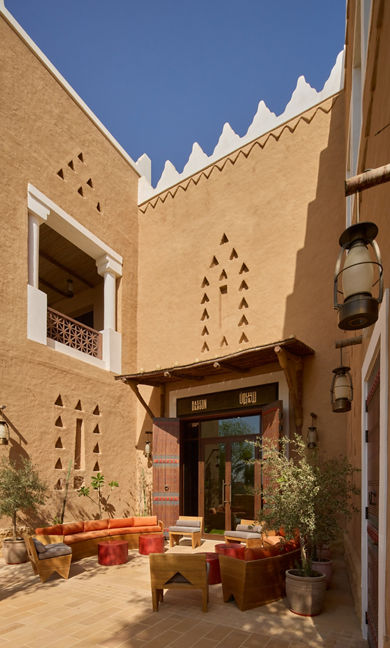 Base and boon diriyah entrance