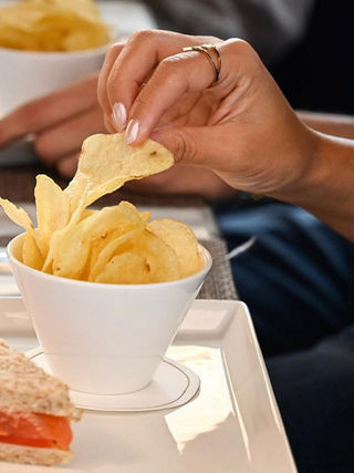 Cova Diriyah Sandwich and Fries