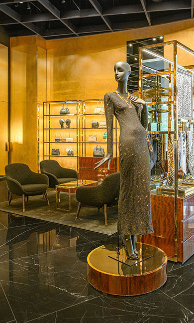 Dolce & Gabanna Diriyah Botique Interior