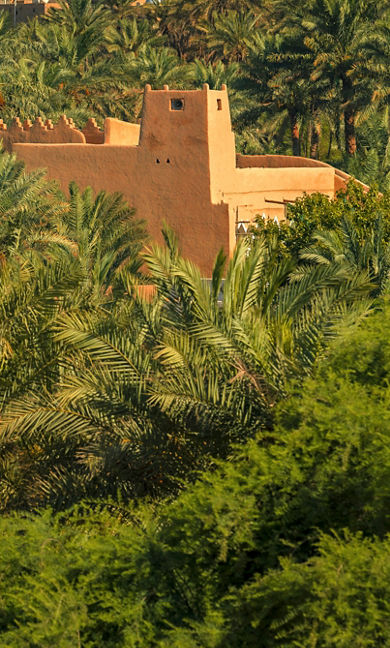 Diriyah at Night with people enjoying their time