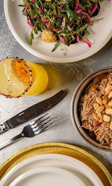 Liza Diriyah Lebanese dishes