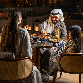 Medheef Diriyah Family Dining Area