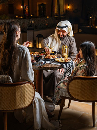 Medheef Diriyah Family Dining Area