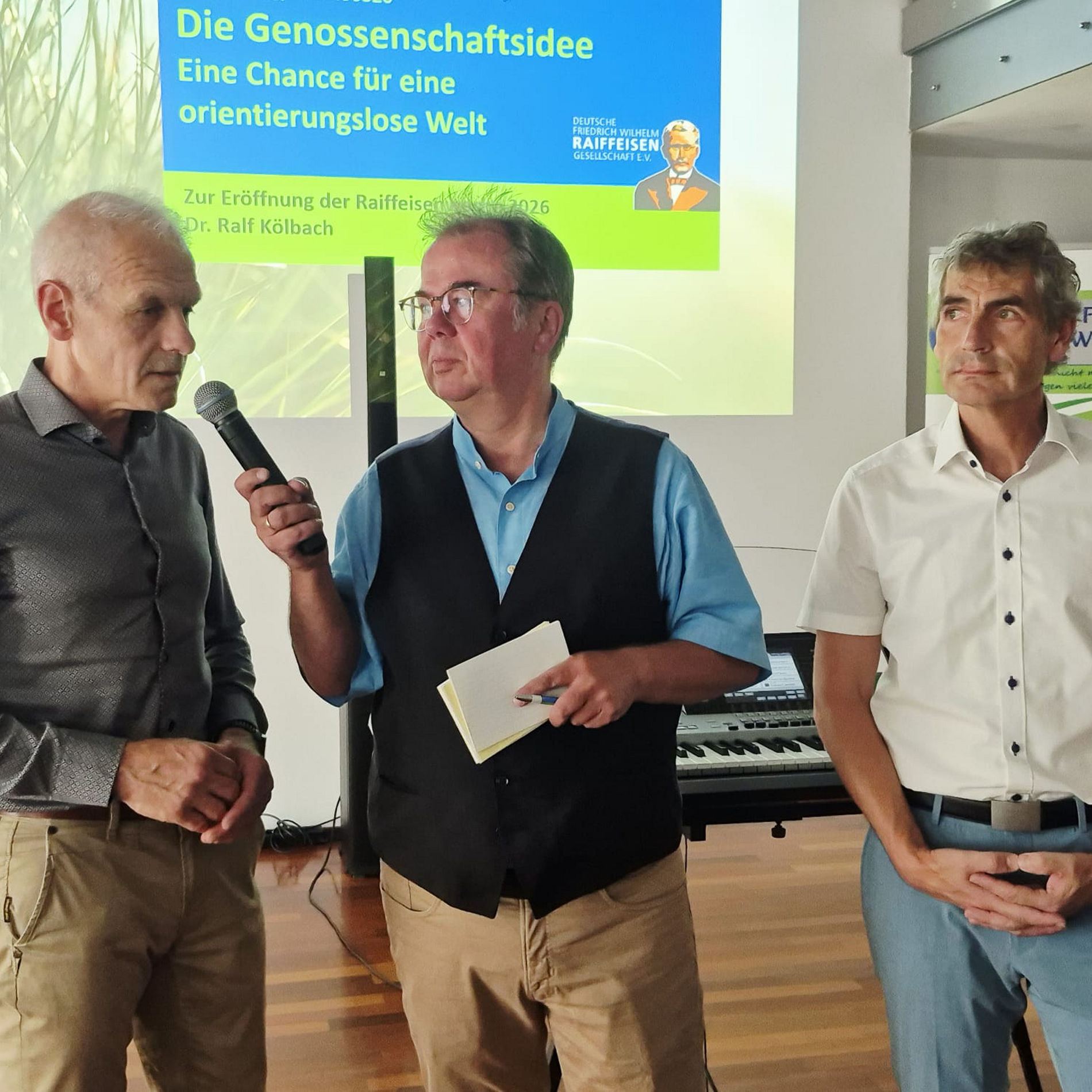 Begrüßung duch die Verbandsbürgermeister