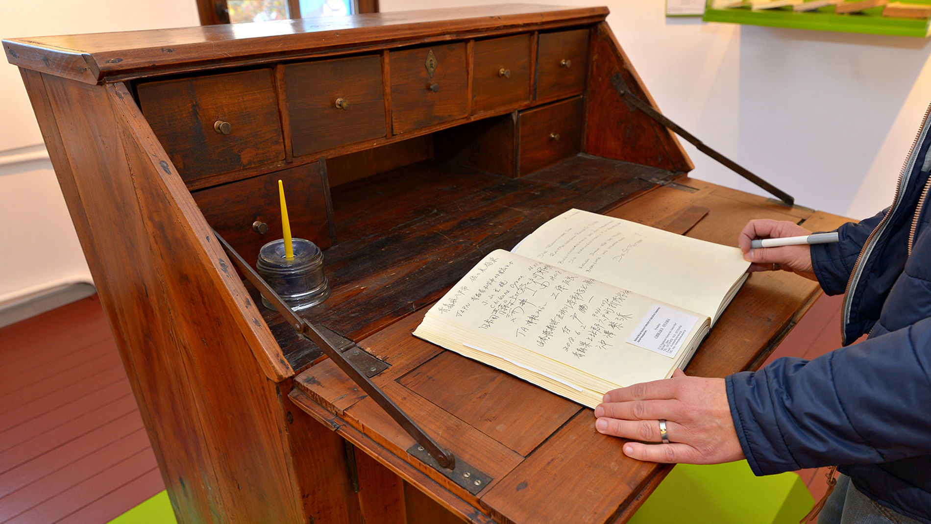 Raiffeisens Schreibtisch