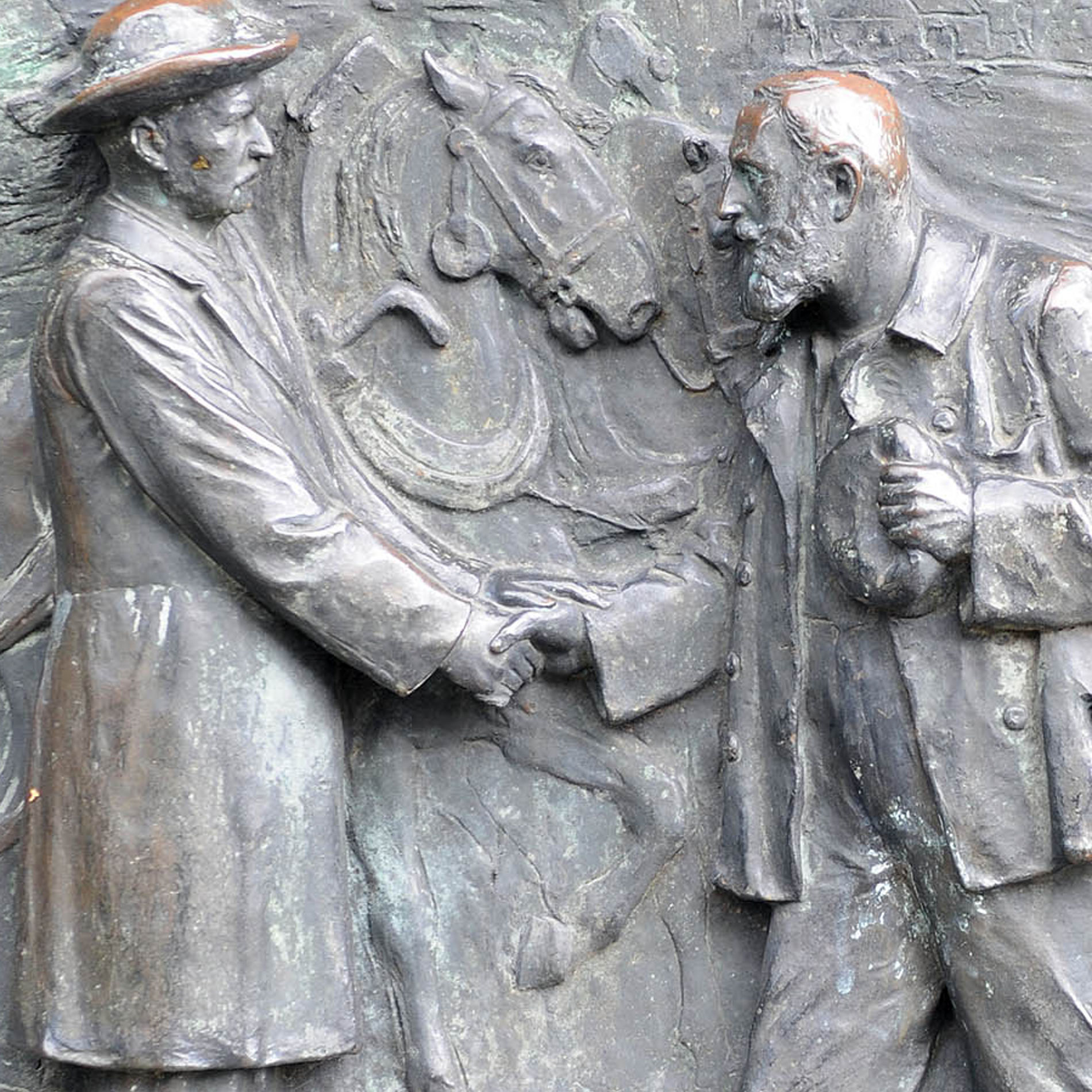 Detail Raiffeisendenkmal Neuwied