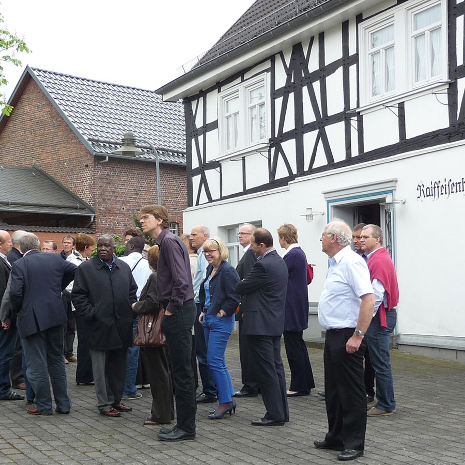 Besuchergruppe aus Japan