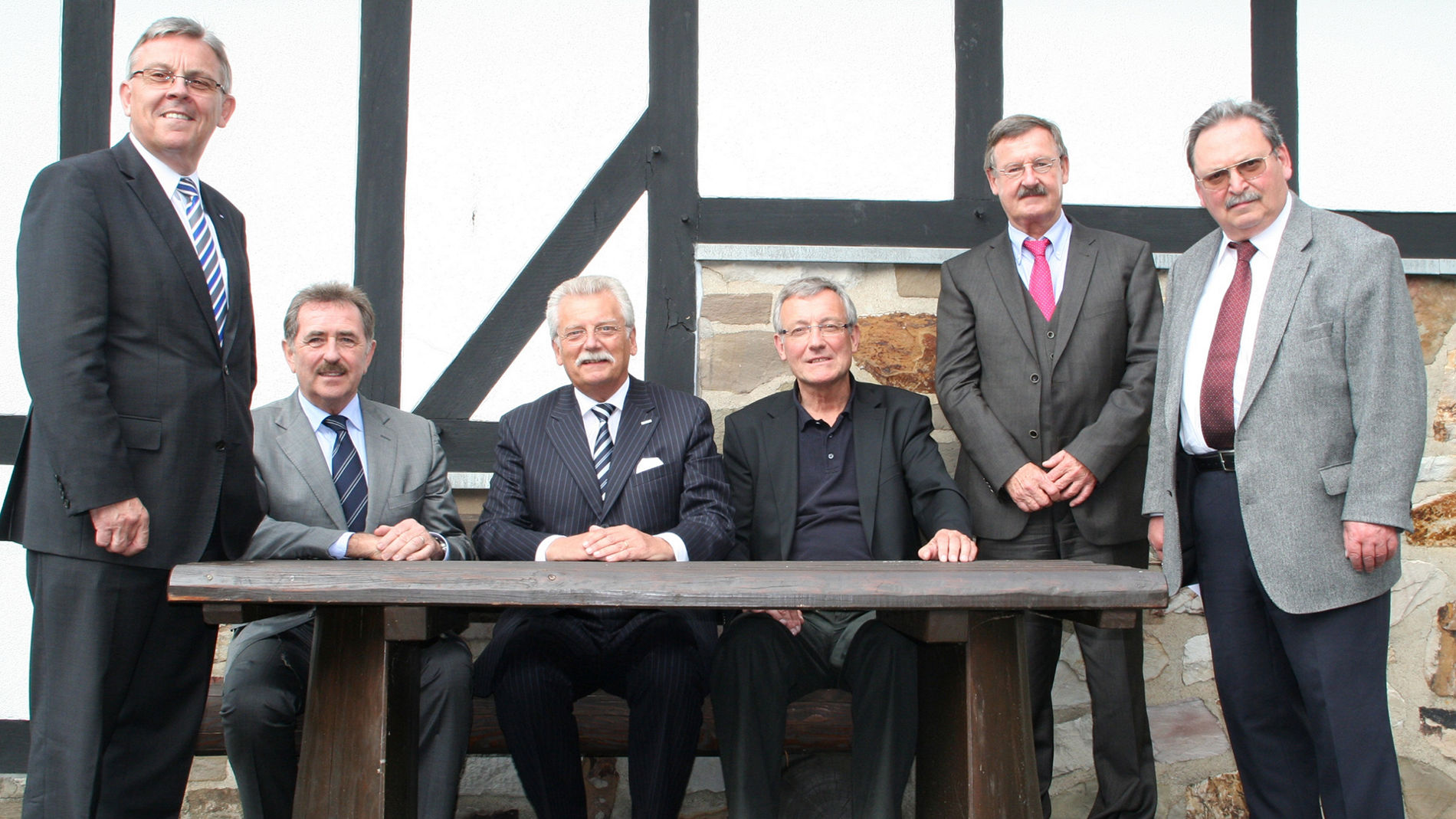 Vorstand bei Gründung der Raiffeisen-Gesellschaft