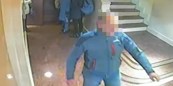 El atracador robaba a sus víctimas en el ascensor. Foto: EITB.