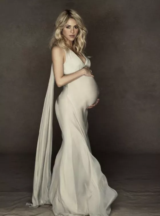 Shakira, haurdun, Unicefen kanpaina berrian. Argazkia: Unicef