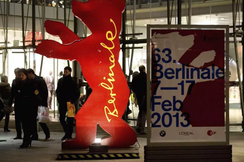 Berlinale 2013ko prestaketa lanak. Argazkia: EFE