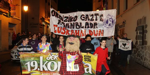 Korrika. Foto: EFE