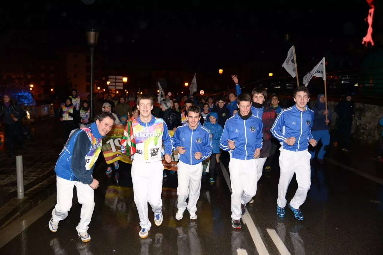 Korrika. Foto: EFE