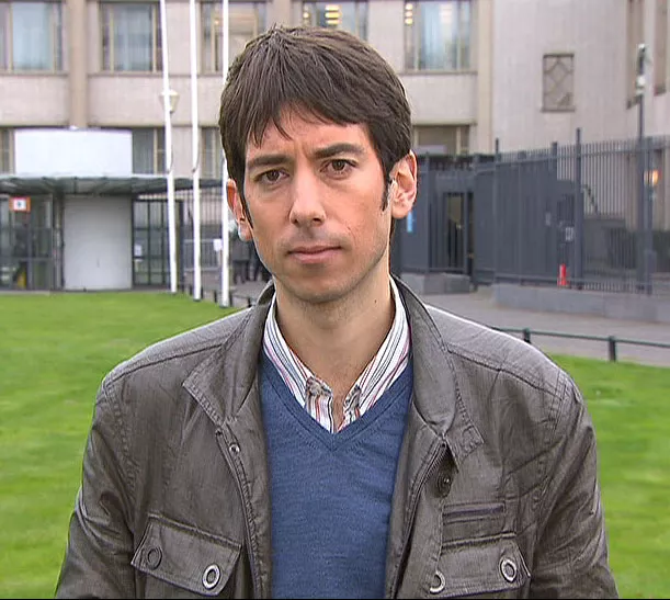 El enviado especial de EITB a Bruselas, Xabier Collados