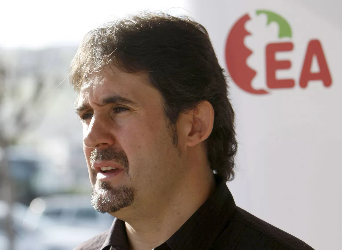 Pello Urizar, secretario general de Eusko Alkartasuna en una imagen de archivo