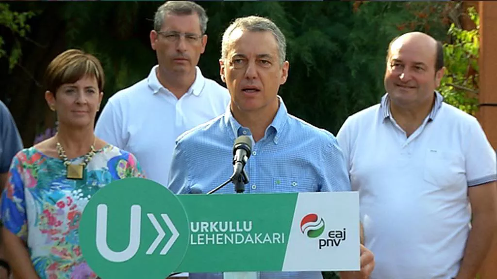 Iñigo Urkullu lehendakaria. Artxiboko argazkia: EiTB