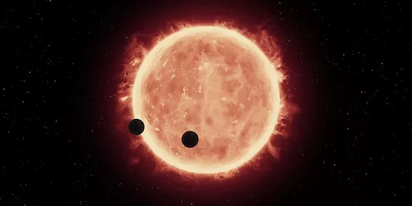 Trappist-1 planeta sistema aurkitu dute, baliteke hirutan bizia egotea. Argazkia: NASA