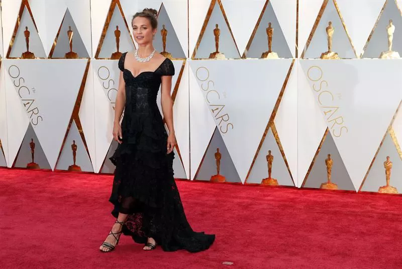 2017ko Oscar sarietako alfonbra gorria. Argazkia: EFE.