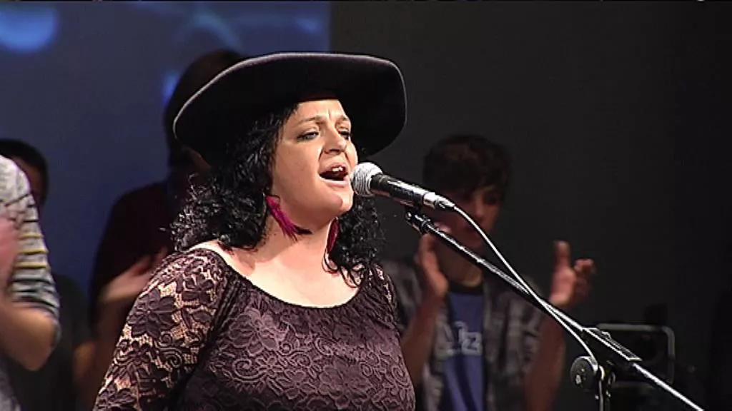 Oihane Perea, campeona de Araba de bertsos. Foto: EiTB