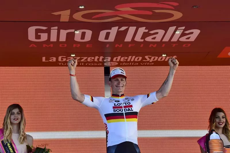 Andre Greipel, podiumean.
