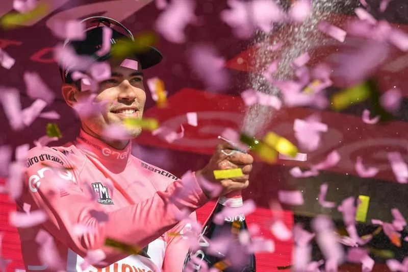 Tom Dumoulin (Sunweb), lidergoan
