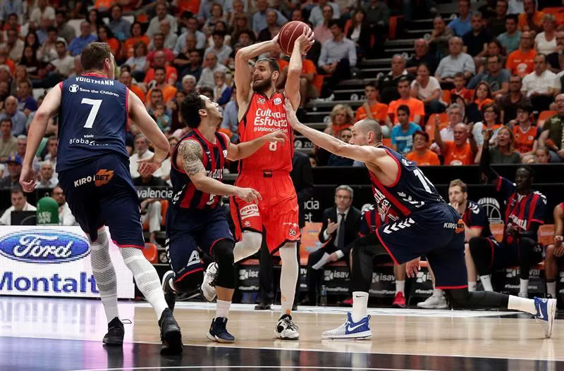 Valencia Basket-Baskonia. Foto: EFE