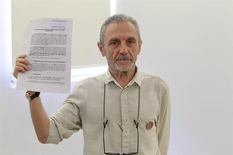 El querellante Suárez-Carreño. EFE