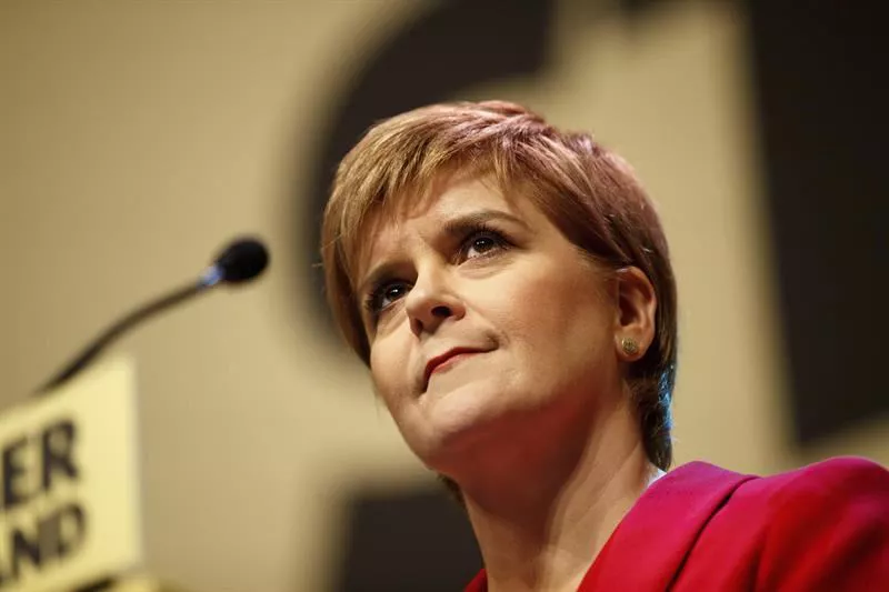 Nicola Sturgeon Eskoziako ministro nagusia. Argazkia: EFE