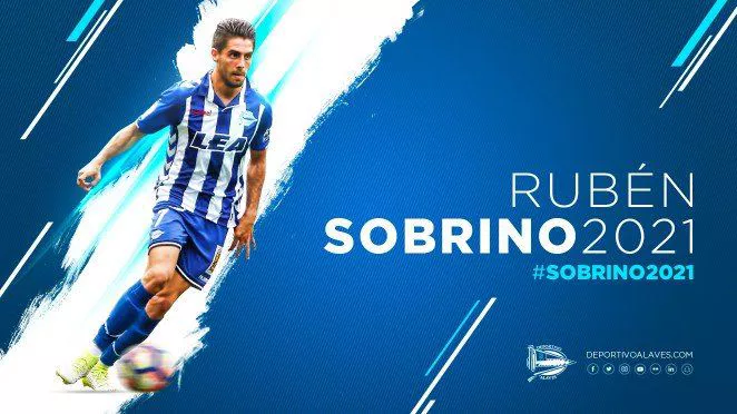 Ruben Sobrino. Foto: @Alaves