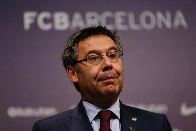 Josep Maria Bartomeu Bartzelonako presidente ohia. Argazkia: EFE.