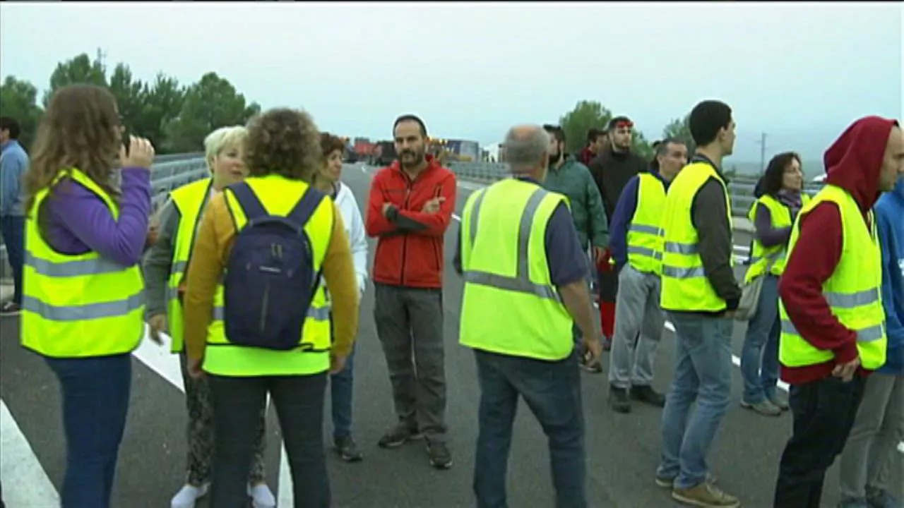 'Paro de país' en Cataluña