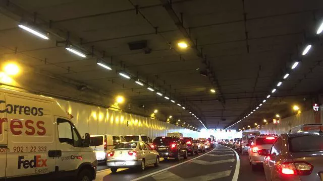 Retenciones en Bilbao. Foto: eitb.eus