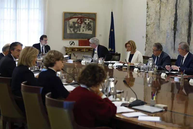 Espainiako ministroen kontseilua. Argazkia: Efe