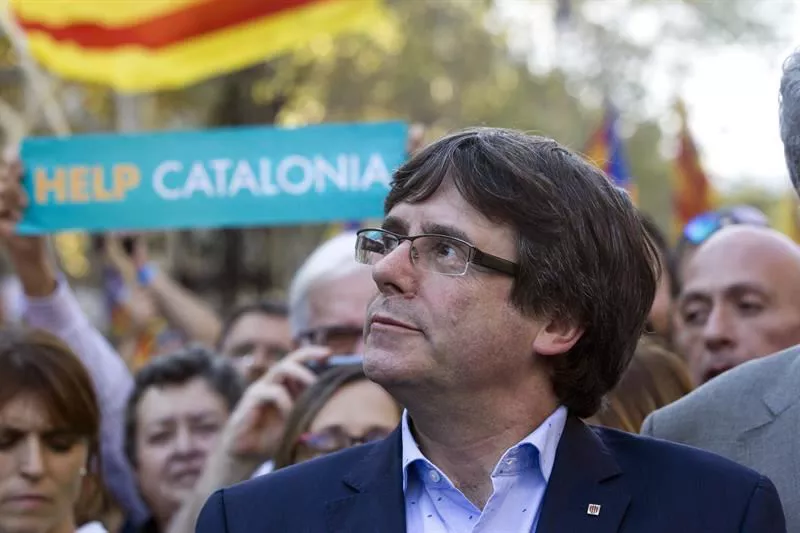 Carles Puigdemont. Artxiboko argazkia: EFE