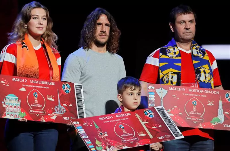 Presentación de las entradas