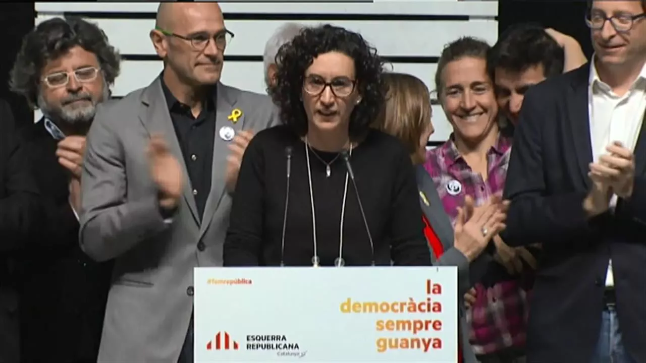 Marta Rovira (ERC). Foto: EiTB
