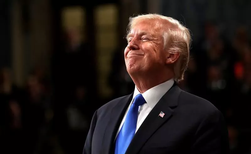 DONALD TRUMP DEBATE ESTADO DE LA NACION CONGRESO ESTADOS UNIDOS EFE