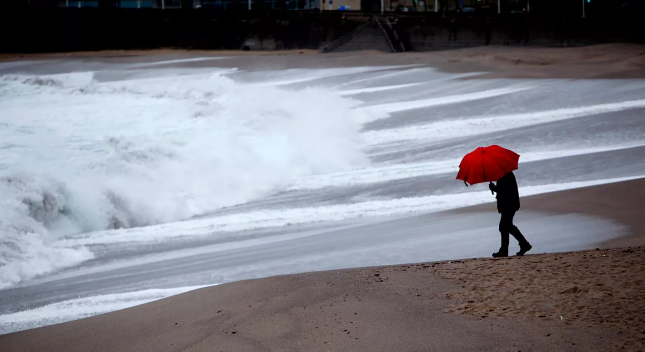 DENBORALE TEMPORAL LLUVIA EURIA ITSASOA MAR