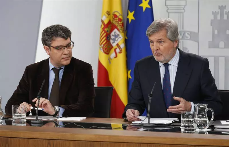 El portavoz del Gobierno español, Íñigo Méndez de Vigo. Foto: EFE