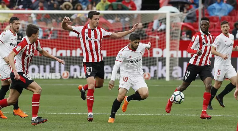 Sevilla 2 - Athletic Club 0 / EFE.